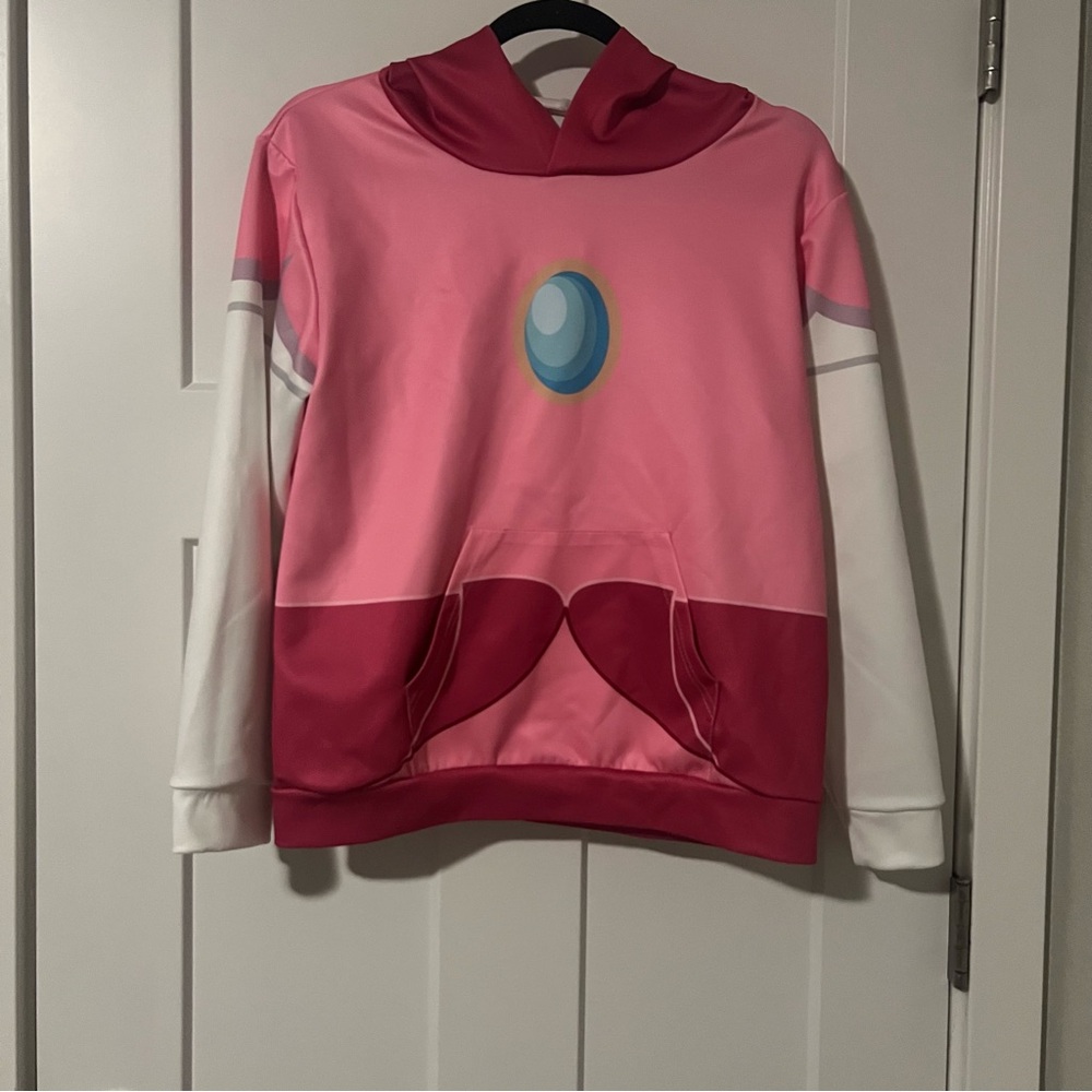 Princess Peach Pink Hoodie Women’s size S